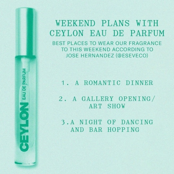Ceylon Eau de Parfum Unisex Rollerball, travel size 8 ml - Picture 5 of 5